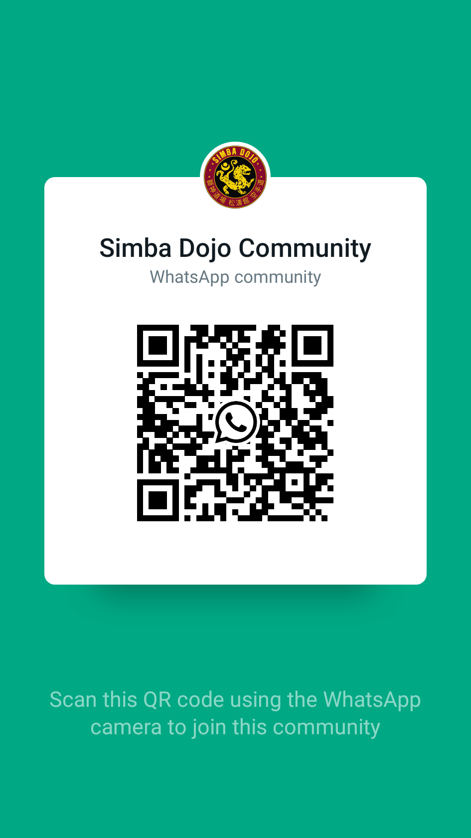 Whats App Simba Dojo Community